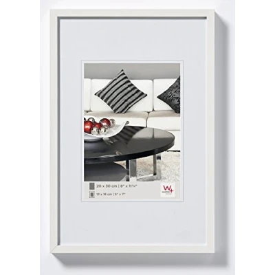 Abbildung von walther design Bilderrahmen weiss 59,4 x 84 cm (DIN A1)Aluminium Chair Alurahmen AJ684W