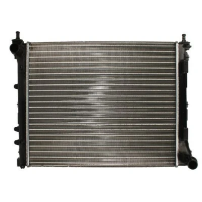 Abbildung von THERMOTEC D7F047TT Kühler, Motorkühlung für Fahrzeuge mit/ohne Klimaanlage 480 395 27 Kühlrippen mechanisch gefügt FIAT: 500 Hatchback