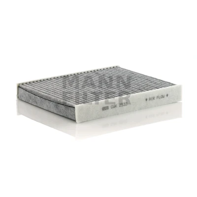 Abbildung von MANN FILTER CUK 2533 2 Innenraumfilter Aktivkohlefilter 245 206 32 BMW: 7, 5 Saloon, Touring