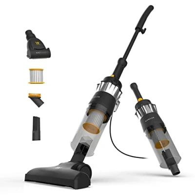 Abbildung von Newlux Staubsauger mit 2in1 V900 Kabel, Vertikal und Hand, 800 W, 2 Liter Tank, 16,5 kpa Triple Sist. Filterung (F.HEPA) Zubehör für Haustiere 5 m Aktion Energieeffizienz A (Schwarz)