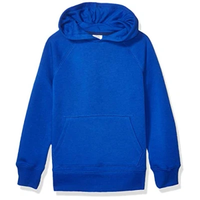 Abbildung von Amazon Essentials Jungen Fleecepullover, Kapuzenpullover und Sweatshirts, Blau, 9 Jahre