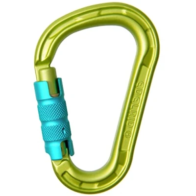 Abbildung von EDELRID Unisex Erwachsene HMS Magnum Triple Carabiner, Oasis, one Size