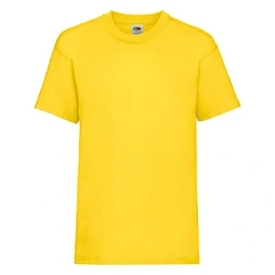Abbildung von Fruit of the Loom Jungen Kids Valueweight Short Sleeve T 2 Pack Shirt, Gelb (Gelb), 9 10 Years(Size:K2) (2er Pack)
