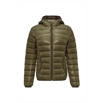 Abbildung von QS Übergangsjacke, Damen, Größe: Medium, Olivgrün