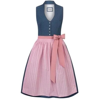 Abbildung von Stockerpoint Marina Dirndl, Damen, Größe: 32, A blau