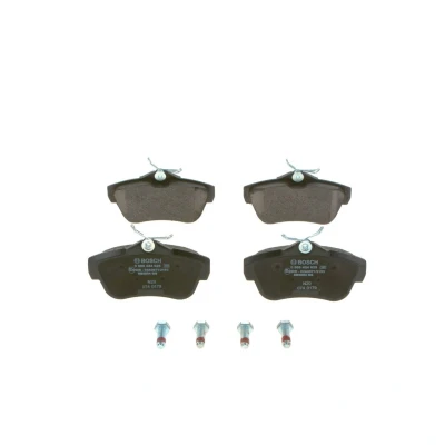 Abbildung von BOSCH 0 986 424 625 Bremsbelagsatz Low Metallic mit Anti Quietsch Blech FIAT: Scudo II Van, II, CITROËN: Dispatch MPV, Van