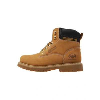 Abbildung von Dockers by Gerli Herren Combat Boots, Männer Sport &amp; Outdoorschuhe,wasserabweisend,schnürstiefel,Outdoor Schuhe,golden tan,48 EU