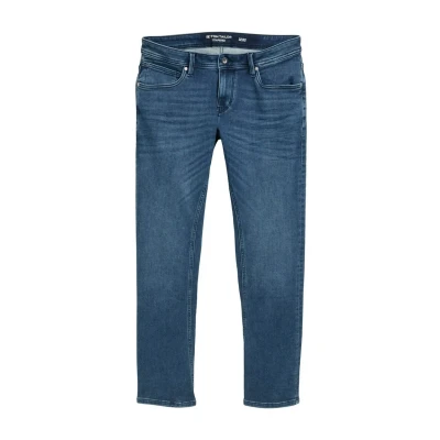 Abbildung von TOM Tailor Jeans Tapered Fit, Herren, Größe: 30x32, Used mid stone blue denim