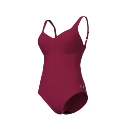 Abbildung von Arena Damen Vertigo Low Cup R One Piece Swimsuit, Red Onion, 40 EU