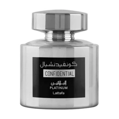 Abbildung von Lattafa Confidential Platinum Eau de Parfum 100 ml