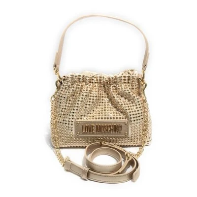 Abbildung von Love Moschino Sparkling Handtasche, Damen, Größe: One Size, Metallic gold