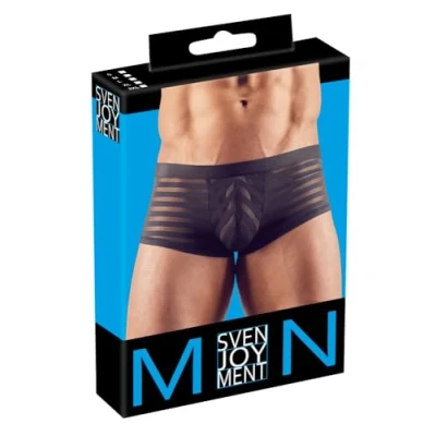 Abbildung von Svenjoyment Herren Underwear Schwarz Cut Kurz Boxershorts, Schwarz, M EU