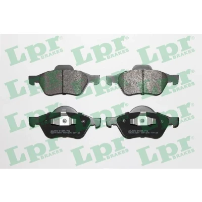Abbildung von LPR 05P1279 Bremsbelagsatz RENAULT: SCENIC 2, MEGANE 2 Coupe Cabriolet