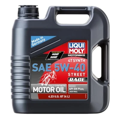 Abbildung von Liqui Moly Motorbike 4T Synth Street Race 5W 40 4l Motoröl 1685