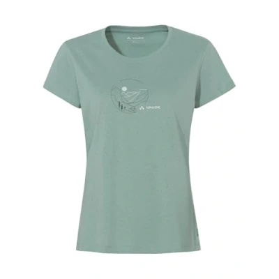 Abbildung von Vaude Cyclist Tshirt print, Damen, Größe: 34, Dark sea blue