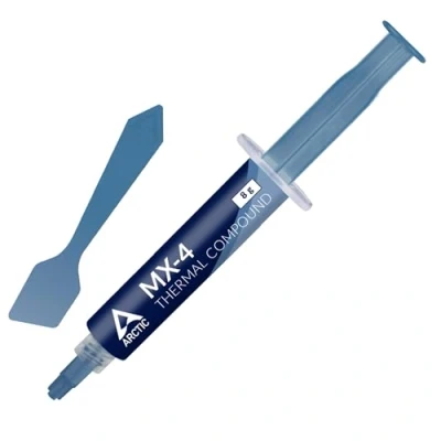 Abbildung von ARCTIC MX 4 (inkl Spachtel, 8 g) Premium Performance Wärmeleitpaste für alle Prozessoren (CPU, GPU PC, PS4), sehr hohe Wärmeleitfähigkeit, Lange Haltbarkeit, sichere Anwendung, Nicht leitend