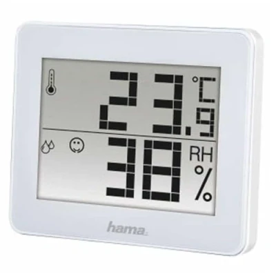 Abbildung von Hama Thermo /Hygrometer &quot;TH 130&quot;, Weiß