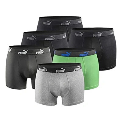 Abbildung von PUMA Herren Boxershort Limited Statement Edition 6er Pack New orange Power Gr. M
