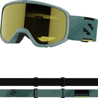Abbildung von Salomon Lumi Access Kinder Brille Ski Snowboarden, Kinderfreundliche Passform und Komfort, mehr Augenkomfort Haltbarkeit, Blau, Einheitsgröße