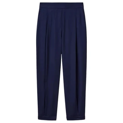 Abbildung von United Colors of Benetton WITH Pleats , Stoffhose, Damen, Größe: Medium, Blue