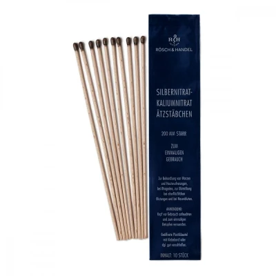 Abbildung von Silbernitrat kaliumnitr.ätzstäb.ätzstift 200mm st.