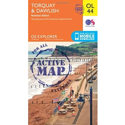 Abbildung von Torquay &amp; Dawlish, Newton Abbot (OS Explorer Map Active)