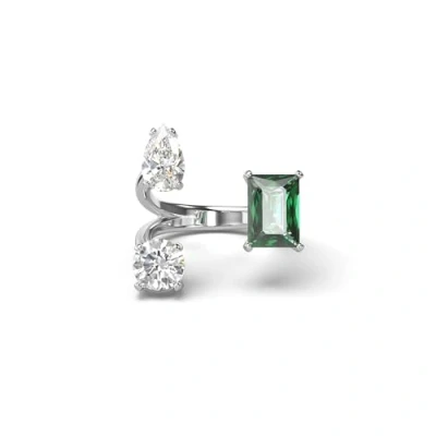 Abbildung von Swarovski Mesmera Cocktail Ring Silver coloured, Damen, Größe: 58, coloured