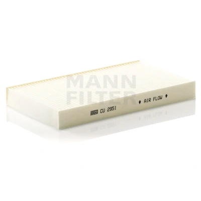 Abbildung von MANN FILTER CU 2951 Innenraumfilter Partikelfilter 288 160 30 ALFA ROMEO: 156 Saloon, Sportwagon, FIAT: BRAVO 1, Brava Hatchback