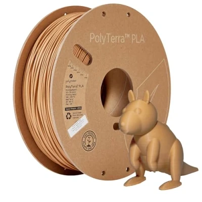 Abbildung von Polymaker PolyTerra PLA Wood Brown 1.75mm 1kg