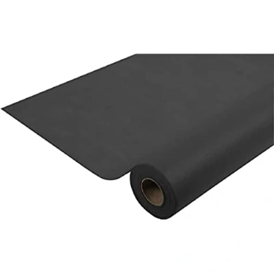 Abbildung von Pronappe Tischdecke R785021I Einweg aus Spunbond Vlies Länge 50m Breite 1,20m (pro Rolle) Farbe Schwarz Reißfestes, wasserabweisendes und abwischbares Material