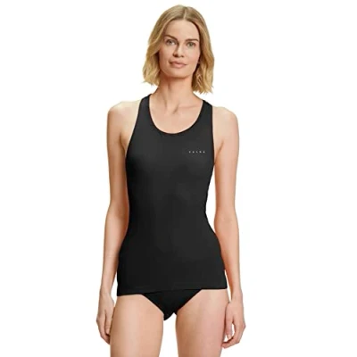 Abbildung von Falke Regular Top Tank Damen Schwarz, Größe S