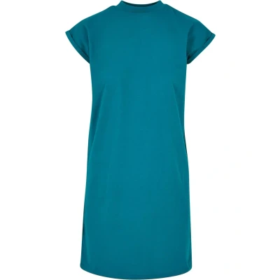 Abbildung von Urban Classics Turtle Extended Shoulder Jerseykleid, Damen, Größe: XL, Watergreen