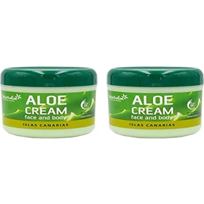 Abbildung von TABAIBA, Aloe Vera creme Gesichtscreme und Körper x 2 Einheiten, 600 milliliter