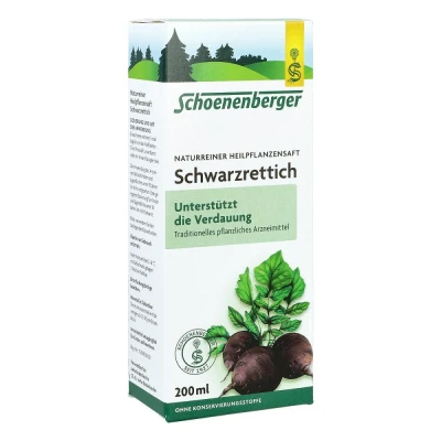 Abbildung von Schoenenberger Naturreiner Heilpflanzensaft Schwarzrettich