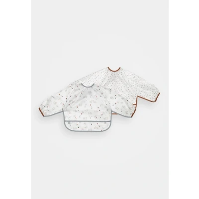 Abbildung von Lässig LONG Sleeve BIB TINY Farmer Sheep 2 PACK Lätzchen für Kinder, Größe: One Size, White