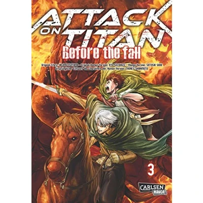 Abbildung von Attack on Titan Before the Fall 3: Die mitreißende Vorgeschichte zur Manga Kult Serie im Kampf zwischen Titanen und den letzten Menschen