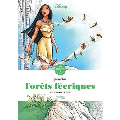 Abbildung von Les grands blocs Disney Forêts féeriques: 60 coloriages