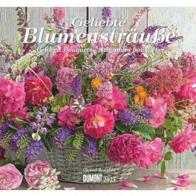 Abbildung von Geliebte Blumensträuße 2025 DUMONT Wandkalender mit allen wichtigen Feiertagen Format 38,0 x 35,5 cm