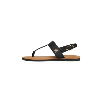Abbildung von Tommy Hilfiger Zehentrenner, Damen, Größe: 37, Black Schuhe
