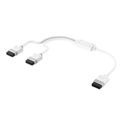 Abbildung von Corsair iCUE LINK Y Kabel 600mm Gerade Weiß
