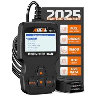 Abbildung von ANCEL AD310 OBD2 Diagnosegerät Auto Diagnose mit Volle OBDII OBD Fehlercodeleser Universell Scanner Motor Fehlercode auslesegerät Codeleser