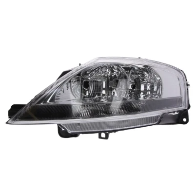 Abbildung von MAGNETI MARELLI 712412121129 Scheinwerfer links H1, H7 Halogen für Rechtsverkehr ohne Glühlampen, mit Stellmotor LWR CITROËN: C3 I Hatchback
