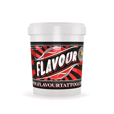 Abbildung von FLAVOURTATTOO VASELINE COCONUT für Tätowierungs Microblading Mikropigmentierung 500 ml