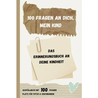 Abbildung von 100 Fragen an dich, mein Kind: Ausfüllbuch für Eltern und Kinder