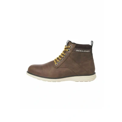 Abbildung von Jack &amp; Jones Schnürstiefelette, Herren, Größe: 40, Cappuccino Schuhe