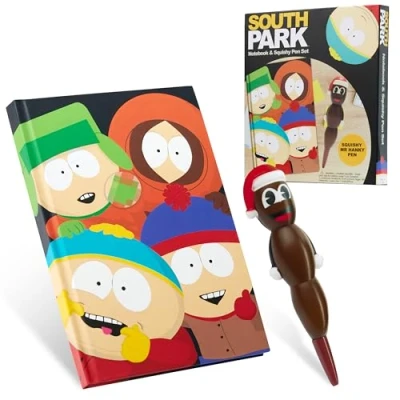 Abbildung von South Park and Mr Hankey Notizbuch A5 und Stift, Schreibwaren Set Geschenke für Männer