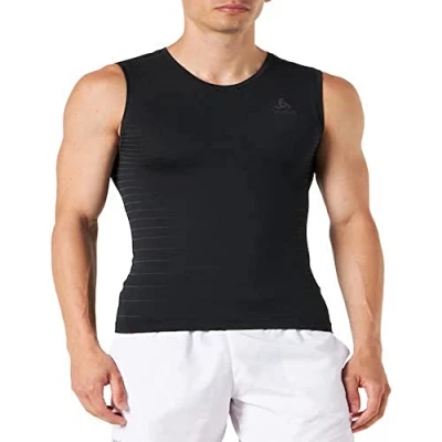 Abbildung von Odlo Damen Funktionsunterwäsche Tanktop PERFORMANCE LIGHT, black, L