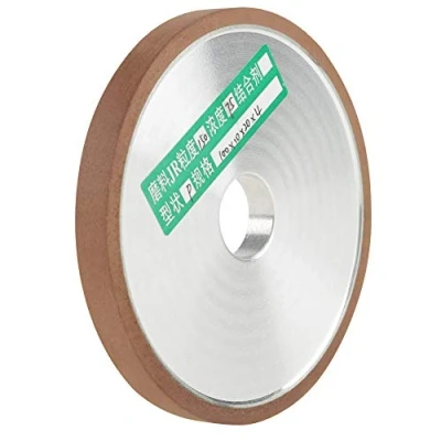 Abbildung von 150 Grit 100 mm Diamant Schleifscheibe für Messer, x 20 10mm Resin Plain Diamantschleifscheibe Cutter Grinder Hartmetall Hart Stahl