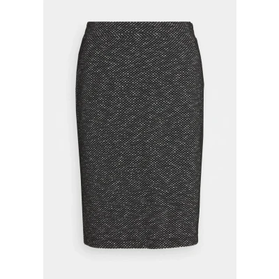 Abbildung von Kaffe Katippie Bleistiftrock, Damen, Größe: XS, Black/chalk