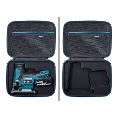 Abbildung von Supremery Tasche kompatibel mit Makita DJV185Z Akku Pendelhubstichsäge Case Mesh Zubehör und Handgriff